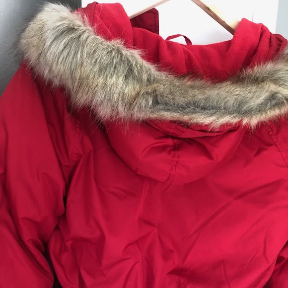 NWT Gap Down Parka Winter Jacket size Small Tall - Picture 5 of 10